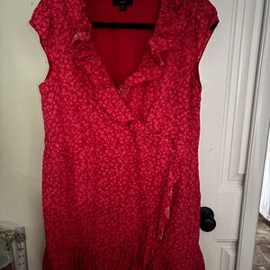 J. Crew Vibrant Dark and Light Pink  Dress Size 6